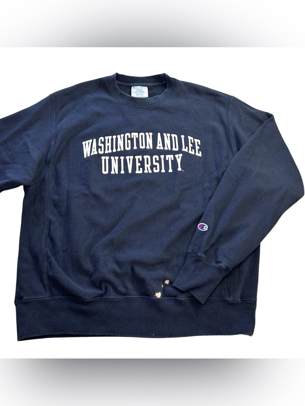 Champion Reverse Weave Washington and Lee Generals Men’s L Crewneck Sweatshirt
